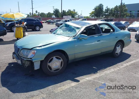 1998 Lexus Ls 400 из США, поврежденный, VIN JT8BH28F2W0108052